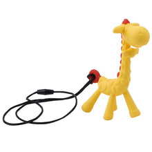 Load image into Gallery viewer, Unique Cute Cartoon Giraffe Shape Baby Teether Silicone  Teething Toy New Hanging Toy For Baby Activity
