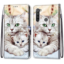 Load image into Gallery viewer, Flip Case For Xiaomi Redmi Note 8 Pro 7 8T note4 4X Phone Case Leather Wallet Book Cute Cat Cover For Redmi 8 8A 7 7A 4 4X Cases Leather Wallet Flip Card Slots Holder Cover Side Pocket Shockproof Protective Magnetic Closure Bumper Phone Cases

