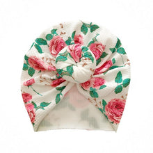 Load image into Gallery viewer, Modern New Lovely Flower Baby Girl Hat Turban Newborn Baby Cap Bonnet Kids Hat For Girls Baby In Trend Design

