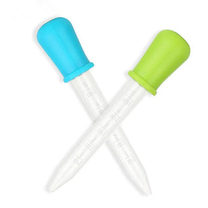 6/10 Pcs Baby Dropper Medicine Feeder Child Medicine Device Silicone Pipette Liquid Food Dropper Infant Utensils Color Random