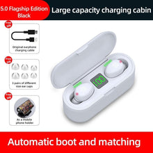 Load image into Gallery viewer, Wireless Headphones Bluetooth 5.0 Earphone TWS HIFI Mini In-ear Sports Running Headset Support iOS/Android Phones HD Call
