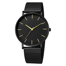Load image into Gallery viewer, STEVVEX Women Watch Rose Gold  Style Women's Mesh Belt ultra-thin Fashion para Luxury Wrist Watches For Women and Girls
