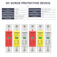 Load image into Gallery viewer, AC SPD 1P 20KA 40KA 60KA 275V 385V House Surge Protector Protective Low-voltage  Arrester Device
