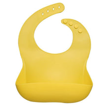 Load image into Gallery viewer, Silicon Breastplate Baby Bib Waterproof Solid Infant Bandana Bibs Newborn Feeding Burp Cloth Bib For Kids
