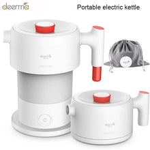 Load image into Gallery viewer, Deerma Portable Electric Kettle Kitchen Appliances Electric Kettle Boil Water Travel Foldable 0.6L Coffee Teapot
