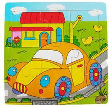 Load image into Gallery viewer, 1 Pcs Animal Wooden Puzzles For Children In Wooden 3D Mosaic Puzzles Kids Educational Toys Design  For Baby Birthday Gifts
