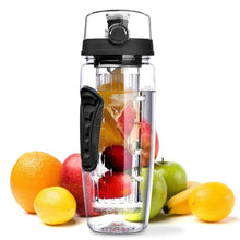 Load image into Gallery viewer, 900mlFruit Infuser Water Bottle Juice Shaker Sports Lemon Water Bottle Fitness Sport Fruit Drinking Bottles Gadget For Fitness Sport and Excerises In Modern New Trend Design
