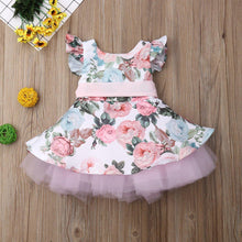 Load image into Gallery viewer, Princess Toddler Baby Girls Dress Flower Lace Tutu Party Wedding Birthday Dress For Girls
