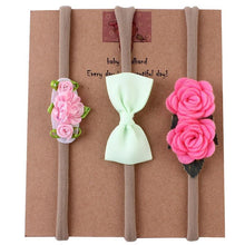 Load image into Gallery viewer, Flower Trendy Baby Headband For Girl Bows Crown Head Bands Cute Newborn Headbands Hairbands Baby Hair Accessories
