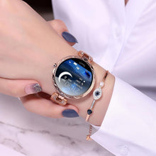 Load image into Gallery viewer, Fashion Women's Smart Watch Waterproof Wearable Device Heart Rate Monitor Sports Smartwatch For Women Ladies
