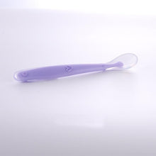Load image into Gallery viewer, Silicone Baby Soft Soup Spoon Healthy Infant Sucker Candy Color Kitchen Cooking Spoon Rice Spoon Children Dishes Tableware for Kids
