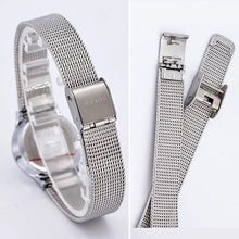 Load image into Gallery viewer, Women&#39;s Watch Japan Mov Fashion Hours Woman Lady Dress Bracelet Thin Stainless Steel Business Gift Mother&#39;s Gift No Box
