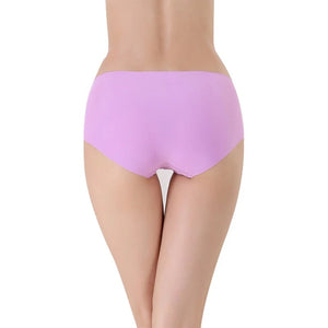 The New Utra-Thin Big yards Women's Sexy Panties Silk  Intimates Quick dry Comfortable Underwear direct Vacation Seamless Briefs