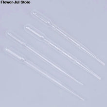 Load image into Gallery viewer, 4Pcs 3ML Disposable Plastic Pipettes Eye Dropper Transfer Graduated Pipettes Lab Experiment Supplies Makeup Tools
