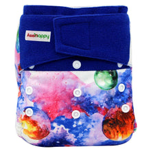 Load image into Gallery viewer, Baby Pocket Cloth Diaper Suede Cloth Inner Washable Reusable Eco-Friendly Nappies Cover Wrap In Modern Elegant Deisgn For Baby
