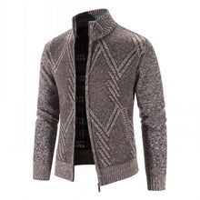 Load image into Gallery viewer, New Autumn Winter Jacket Men Warm Casual Slim Fit Fleece Jacket Elegant Jackets For Men Warm Soft Sweater Solid Jackets Casual Business Men Clothing Lightweight Hooded Jackets

