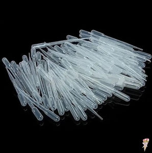 10Pcs 3ML Transparent Pipettes Disposable  Plastic Eye Dropper Transfer Graduated Pipettes For Resin Silicone Mold