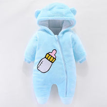 Load image into Gallery viewer, Modern Interesting Designer Winter Baby Costume Overalls For Baby Girls and for Newborn Clothes In Modern Style
