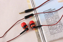 Load image into Gallery viewer, STEVVEX In-ear Braided Wiring Cord Universal Music Subwoofer Earphone Wheat Wire Earphone For Smart Phone  and  Android Mobile Phone
