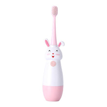 Load image into Gallery viewer, New Electric Toothbrush Cartoon Pattern Teethbrush Electric Teeth Tooth Brush For Kids with Soft Replacement Head Vibrating Toothbrush for Children Boys and Girls Age 3-13 IPX7 Waterproof Christmas Gift for Kids
