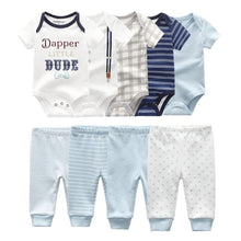 Load image into Gallery viewer, Solid Bodysuits Pants Baby Boy Clothes Clothing Sets 0-12M  Unisex Newborn Baby Pajamas Romper Jumpsuit For Boys and Girls Kids
