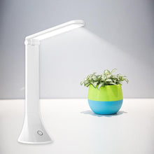 Load image into Gallery viewer, STEVVEX LED Touch Table Lamp Foldable USB Powered Dimming Desk Lamp LED With Eye Protection Reading Light Student Working Desk Light Lamp (White)
