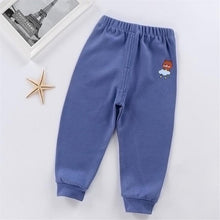 Load image into Gallery viewer, New Kids 1-5Year Baby Boys Pants Autumn Warm Toddler Infant Long Trousers Cartoon 100% Cotton Kids Children Pants
