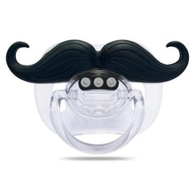 Load image into Gallery viewer, Modern Luxury Beard Pacifier Food Grade Silicone Funny Baby Nipple Teethers Toddler Pacifier Mousage For Baby and Kids
