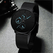 Load image into Gallery viewer, Relogio Masculino Unisex  Woman and Men Quartz Watch In Casual Slim Mesh Style Designer Sport Watch
