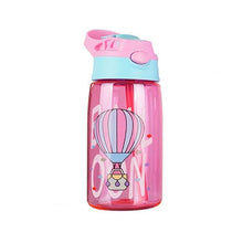 Load image into Gallery viewer, Kids Cartoon Leakproof Creative Baby Feeding Water Cup With Straws For Children Bright Colors Durable Kid Bottles

