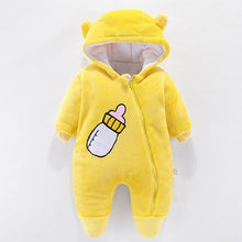 Load image into Gallery viewer, Modern Interesting Designer Winter Baby Costume Overalls For Baby Girls and for Newborn Clothes In Modern Style
