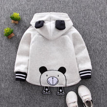 Load image into Gallery viewer, Winter Baby Warm Cotton Coat for Children Outerwear, Newborn Jacket For Infant Clothing For Boys and Girls In Bear Design For Autumn and Winter Season
