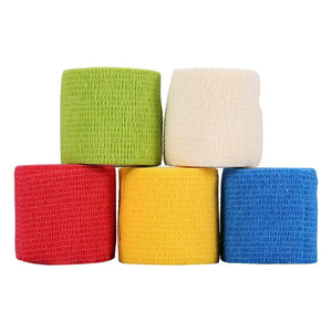 1Pc Disposable Self Adhesive Elastic Bandage for Handle Non-Slip Tattoo Machine Grips Cover Wrap Tape Permanent Tattoo Supplies