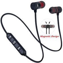 Load image into Gallery viewer, Luxury Modern New 5.0 Bluetooth Earphone Sports Neckband Magnetic Wireless earphones Stereo Earbuds Music Metal Headphones With Mic For All Phones
