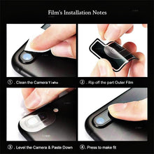 Load image into Gallery viewer, 5PCS Tempered Glass For iphone 13 Pro Max Mini Camera Lens Protectors Film For 12 11 se3 se 2022 2020 6 7 8 plus  Tempered Glass Camera Protector Case Friendly Camera Lens Protector For iPhone
