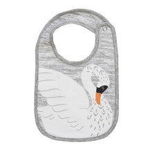 Load image into Gallery viewer, Luxury Cartoon Animal Cotton Printing Snap Button Bib Waterproof Saliva Towel Infant Cloths Feeding Apron For Kids
