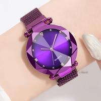 Load image into Gallery viewer, Women Casual Leather Ladies Watch Quartz Wrist Watch Starry Sky Female Clock For Women and Lady and Girls
