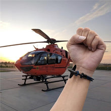 Load image into Gallery viewer, Stainless Steel Gold Aviation Airplane Anchor Bracelets For Men and Women In Retro Leather Bracelet Air Force Style Homme Jewelry Style
