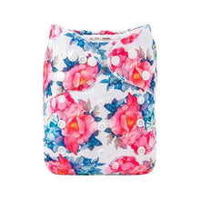 Load image into Gallery viewer, Baby One Size Fits All Reusable Baby Cloth Diaper with  Microfiber Insert Diaper For Baby Boys and Baby Girls In Modern New Printed Design
