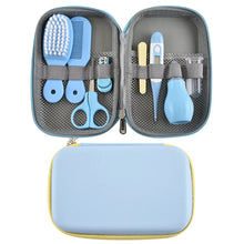 Load image into Gallery viewer, 8Pcs/Set Baby Nail Trimmer Healthcare Kit Health Care Kit Portable Newborn Baby Grooming Kit Nail Clipper Safety Care Set
