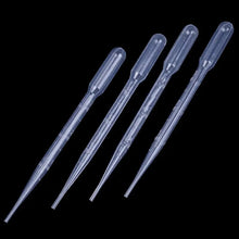 Load image into Gallery viewer, 4Pcs 3ML Disposable Plastic Pipettes Eye Dropper Transfer Graduated Pipettes Lab Experiment Supplies Makeup Tools
