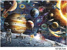 Load image into Gallery viewer, 1000 Pieces Wooden Assembling Picture Space Travel Landscape Puzzles Toys For Adults Children And  Kids Home Game Fun
