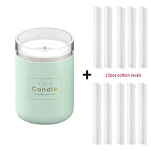 Load image into Gallery viewer, 280ML Ultrasonic Air Humidifier Candle Romantic Soft Light USB Essential Oil Diffuser Car  Aroma Mist Maker
