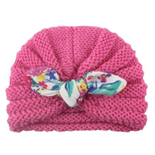 Load image into Gallery viewer, New  Handmade Cotton Girl Hat Autumn Winter Baby Boy Girl Hat Colorful Bow Elastic Cute Baby Turban In Elegant Design
