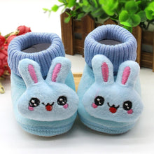 Load image into Gallery viewer, Newborn Baby Shoes Non-slip Crib First Walker Soft Material Comfortable Winter Boots Baby Autumn Shoes
