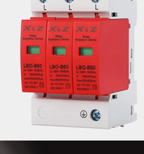 Load image into Gallery viewer, 1Pcs AC SPD Surge Protector LBO Low Voltage  Distribution Household Arrester Lightning Protection Device 2P 3P 4P Switch Module
