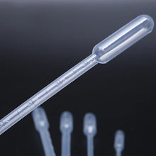 Load image into Gallery viewer, 50~1000pcs , 5ml Disposable Plastic Pipette Graduated Transparent Dropper Pasteur Pipettes Laboratory Experiment Supplies
