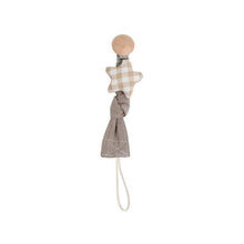 Load image into Gallery viewer, Modern Handmade Pacifier Chain Baby Teething Chains Crochet Rabbit Panda Beads Wooden Clips Wood Tiny Rod  For Kids
