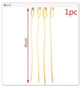 6.7/6.0/5.3/4.7mm Disposable Urethral Dilators Catheters Sounds Double Hole Male Masturbator Urethral Stretching Penis Plug