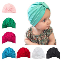 Load image into Gallery viewer, Modern popular Mother and Daughter Turban Headband Set Girls Headwear Mother and Baby Turban Headbands Set Lovely Knot Beanie Baby Hair Accessories
